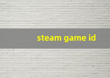 steam game id